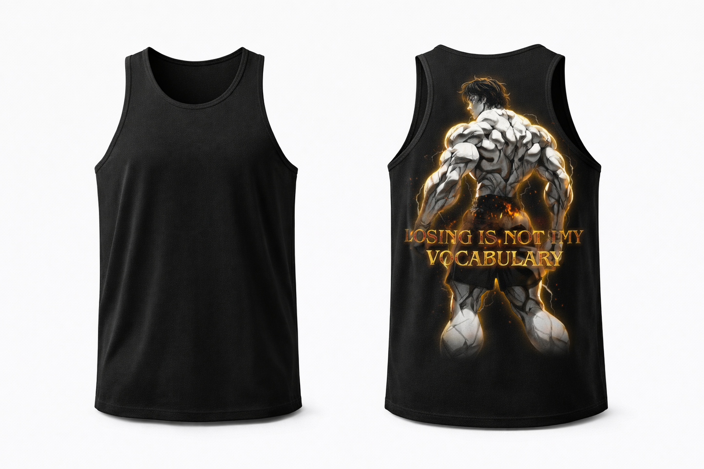 Gym Tank - “Losing Is Not My Vocabulary