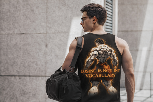 Gym Tank - “Losing Is Not My Vocabulary
