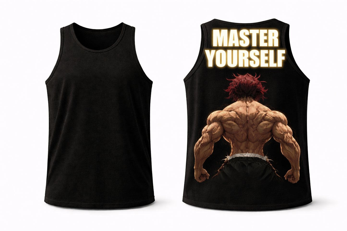 Master Yourself Gym Tank – Discipline Edition