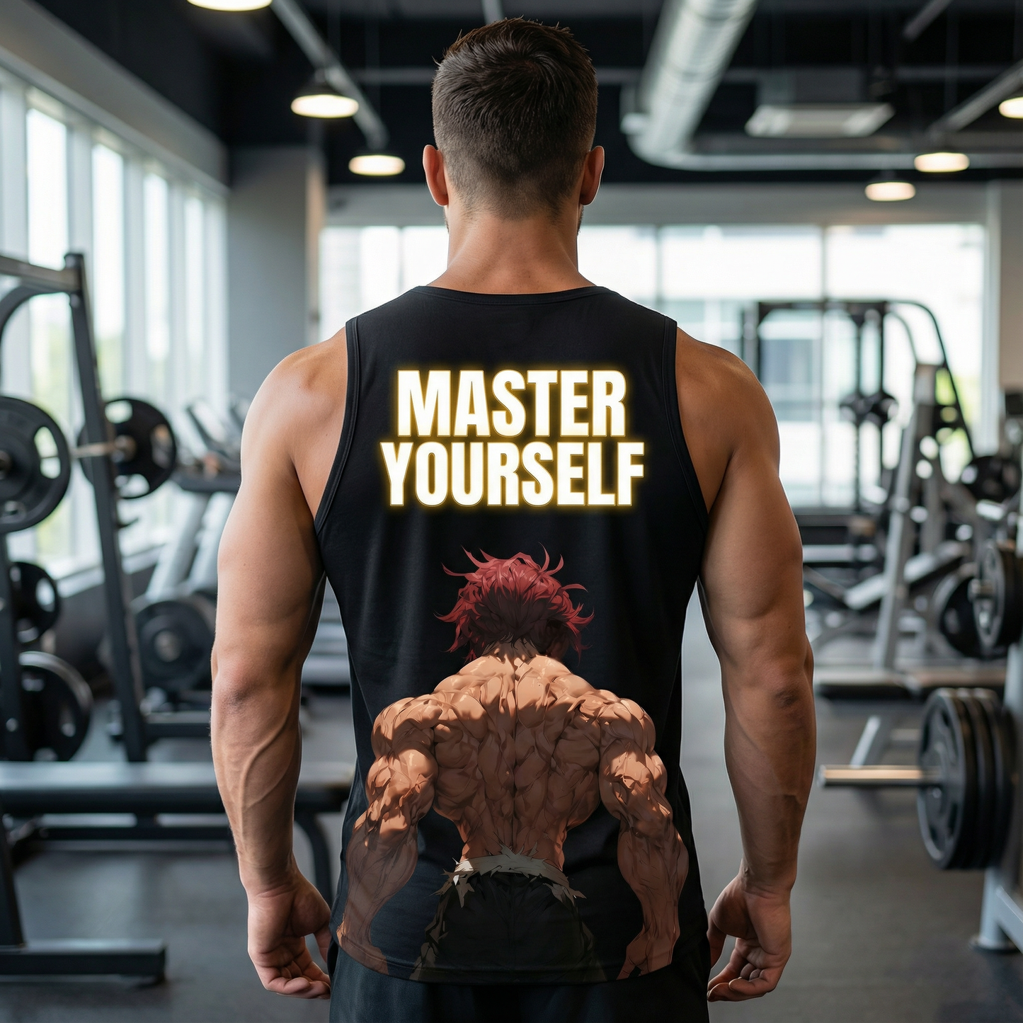Master Yourself Gym Tank – Discipline Edition